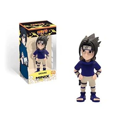 Imagen de MINIX Figura Naruto Sasuke Coleccionables para Exhibición Idea De Regalo Juguetes Niños Y Adultos Fans TV BANDAI MN11315