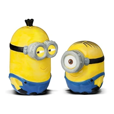 Imagen de Minions Salero y pimentero, cerámica, 2 Piezas