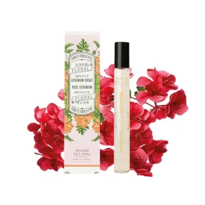 Imagen de Panier des Sens Eau de Toilette, fragrancia Made in France 10ml (roll on geranio)
