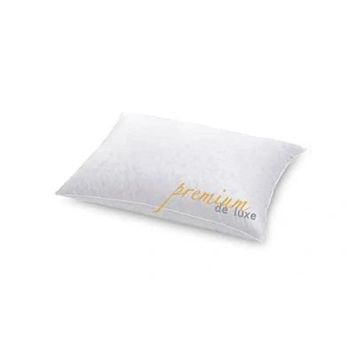 Imagen de Hanskruchen® Premium de Luxe Almohada plumón (60 x 70 cm, fabricada en Alemania, 100% algodón, 3 compartimentos, 1 unidad)
