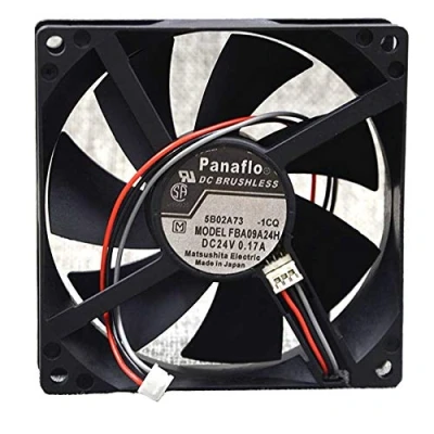 Imagen de N / A Cooling Fan FBA09A24H,Server Cooler FBA09A24H 24V 0.17A, Inverter for 90x90x25mm 3 Wire