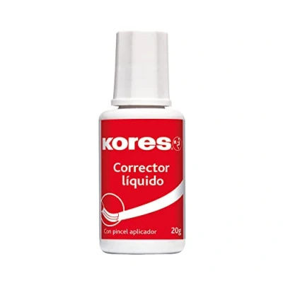 Imagen de Kores Corrector Líquido Pincel 20g Acabado Suave y Duradero
