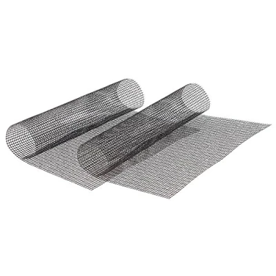 Imagen de Rosenstein &amp; Söhne Tapetes para hornear Lámina parrilla: 2x alfombrilla profesional de silicona y parrilla permanente 42x36cm, antiadherente (Estera Cuadrícula)