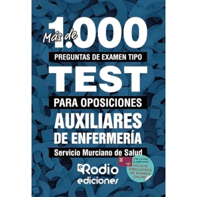 Imagen de Mas De 1.000 Preguntas Examen Tipo Test Para Oposiciones. Auxiliare