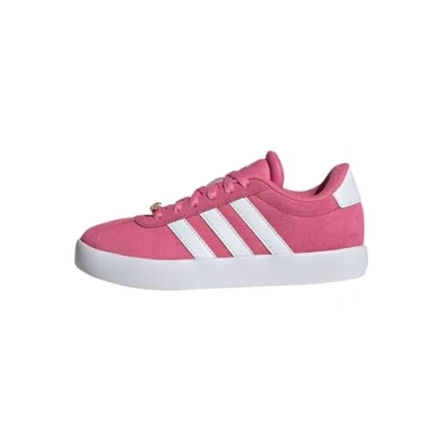 Imagen de adidas VL Court 3.0 Shoes Kids, Zapatilla de Deporte Unisex niños, Pink Fusion FTWR White Grey Four, 28.5 EU
