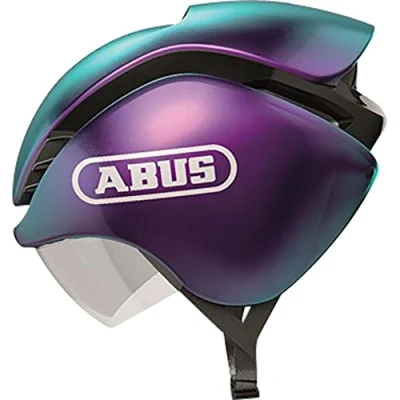 Imagen de Abus GameChanger Tri Para triatletas y ciclistas de carretera Aerodinámica los mejores tiempos hombre mujer, Púrpura (flipflop purple), S (51 55 cm​)