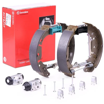 Imagen de BREMBO K 23 069 Kit frenos, disco de tambor FIAT: Fiorino III Furgón / Familiar, Punto Evo Hatchback, Grande Hatchback norauto, oscaro, mister