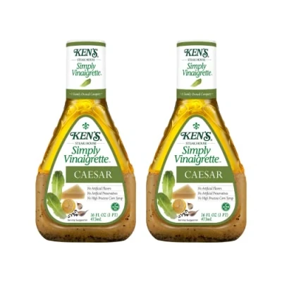 Imagen de Ken&#039;s Simply CAESAR Vinagreta 16 fl oz (2 unidades)