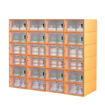 Imagen de MAGIC SELECT Zapatero Modular, Armario Organizador de Calzado para Entrada, Estante Recibidor. Estantería Zapatillas. Almacenamiento Hogar, Pasillo, Dormitorio. 24 Pares.