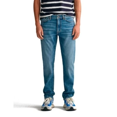 Imagen de GANT slim Jeans Vaqueros fit, Hombre, Talla: 30x34, Mid blue worn in