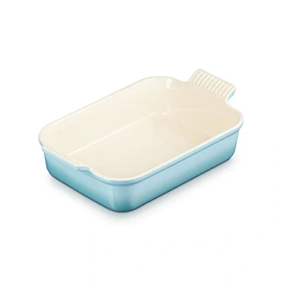 Imagen de Le Creuset Oven Dish Heritage Caribbean Blue 26 x 19 cm / 2.4 Liter