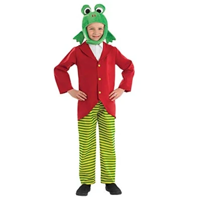 Imagen de Fun Shack Disfraz del Señor Rana para Niños y Niñas, Carnaval Niño Disponible en Talla L