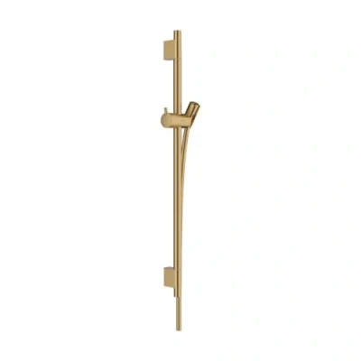 Imagen de Hansgrohe Unica Barra de ducha S Puro 65 cm con flexo ducha, bronce cepillado, 28632140