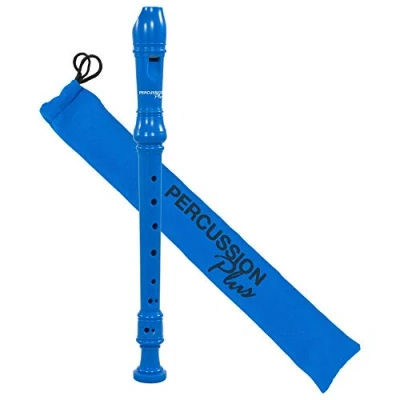 Imagen de Percussion Plus PP1611 Flauta de descendiente soprano colorida, color azul