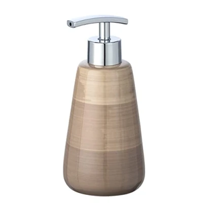 Imagen de Wenko Dosificador de jabón Pottery Arena cerámica Flüssigseifen Spender Beige