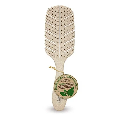 Imagen de Italian Design Cepillo Biodegradable Plano Cuidado y Peinado del Cabello 100% Reciclable