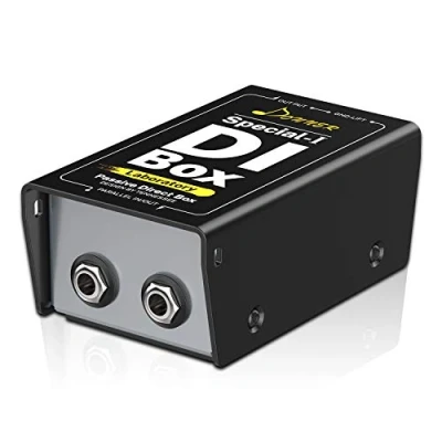 Imagen de Donner Unidad DI Box Pasiva de Alto Rendimiento Eliminador Zumbidos Instrumento 1/4&quot; Caja Directa a XLR Balanceado y No (Special Ⅰ)