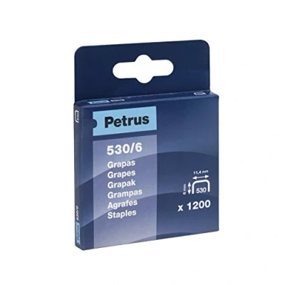 Imagen de Grapas petrus nº 530/6 caja de 1200 unidades