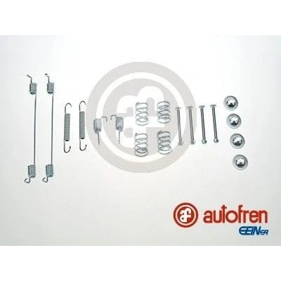 Imagen de AUTOFREN SEINSA D3910A Juego de accesorios, zapatas freno Eje trasero RENAULT: Kangoo II Express