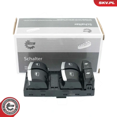 Imagen de ESEN SKV 37SKV472 Interruptor, elevalunas lado del conductor AUDI: Q7