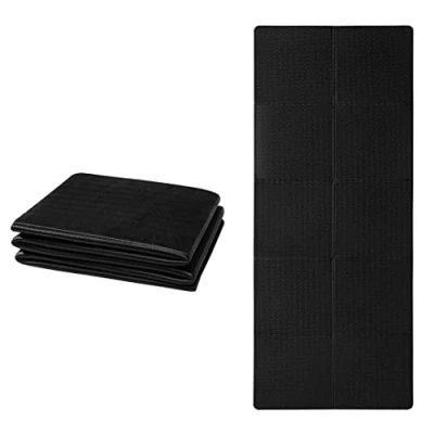 Imagen de Good Nite Esterilla de Yoga Plegable Antideslizante, Fitness Plegable, Ligera Gimnasia, Pilates Ejercicio Viaje, 183 X 61 0.6 Cm