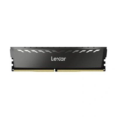 Imagen de Lexar Thor DDR4 RAM 8GB 3200 MHz, DRAM 288 Pin UDIMM PC Memoria, Memoria de Alto Rendimiento CL16 para Intel XMP 2.0, PC/computadora, 20 40, 1.35V (LD4BU008G R3200GSXG)