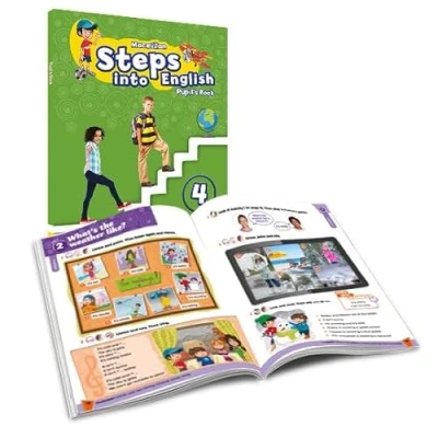Imagen de Steps Into English 4º Primaria Pupils Book Pack (libro)