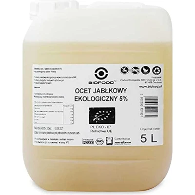 Imagen de VINAGRE DE MANZANA 5% BIO 5 L HORECA (BIO FOOD)