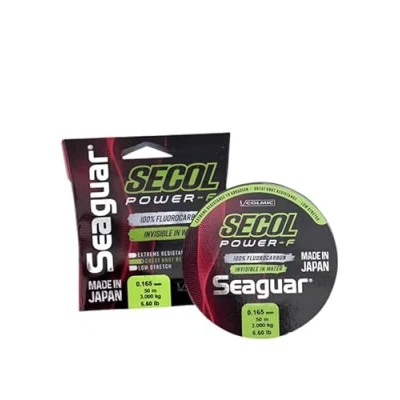 Imagen de Colmic Hilos de Pesca Seaguar Secol 50 m 0.128 mm Fluorocarbono Spinning Surfcasting Boloñesa