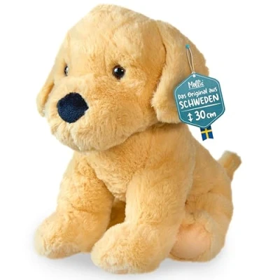 Imagen de Mollis peluche perro de 30 cm para niños y bebés (Golden Retriever)