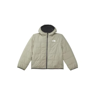 Imagen de The North Face Reversible Shasta Hooded Unisex Chaqueta de invierno para niños, Talla: 14 16a, Clay grey