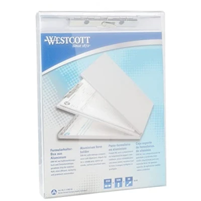 Imagen de Westcott E 17002 00 Caja portapapeles de aluminio A4