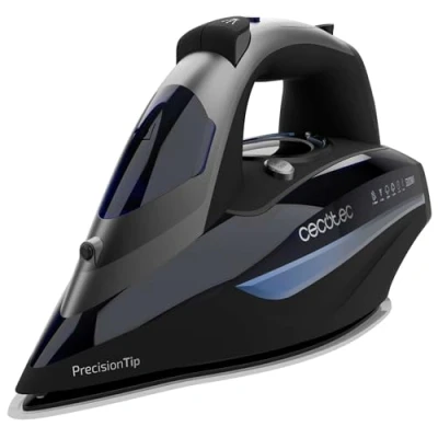 Imagen de Cecotec Plancha Horizontal con Bomba IronHero 3200 i Pump Absolute. W, Power Steam, Golpe de Vapor 285 g/min, Suela Turbo Anodized Pro, Pantalla LCD, Sistema Antigoteo, Cyclo Clean, Auto Off