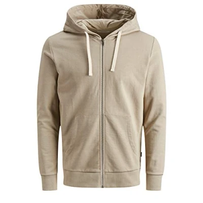 Imagen de Jack &amp; Jones Jjeholmen Sweat Zip Hood Noos Sudadera con Capucha, Azul (Navy), XXL para Hombre