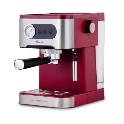 Imagen de XSQUO Useful Tech Cafetera Express. Espresso y Cappuccino, 1350w, 20 bar, Vaporizador Orientable, Sistema termo Block de calentamiento rápido.. Vital Robusta.