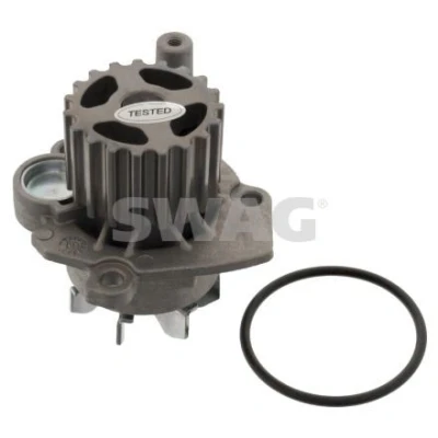 Imagen de SWAG 30 93 8512 Bomba de agua 19 Fundición aluminio con junta anular Metal VOLKSWAGEN: Golf 5, Touran I, Transporter 5 Bus, SEAT: Leon II Hatchback