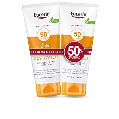 Imagen de Eucerin Sun Oil Control Dry Touch Gel Cream Set SPF 50