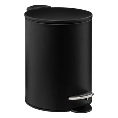 Imagen de 5five Papelera metálica Soft Close 3l colorama Negra