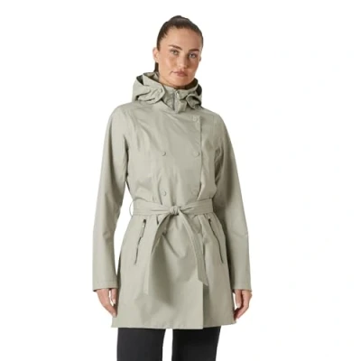 Imagen de Helly Hansen Welsey Trench Chaqueta outdoor, Mujer, Talla: Small, Terrazzo