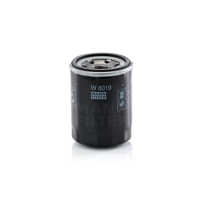 Imagen de MANN FILTER W 6019 Filtro de aceite M 20 X 1.5 con válvula bloqueo retorno enroscable SUBARU: Forester IV, XV I, III