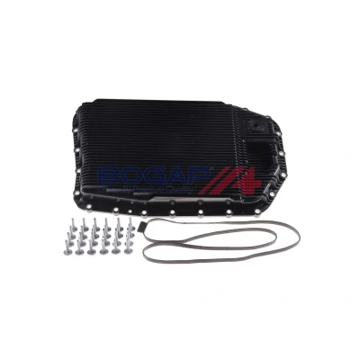 Imagen de BOGAP B2125102 Cárter de aceite, caja automática con juntas BMW: X5, 5 Touring, 1 Hatchback, LAND ROVER: Discovery 4, Range Rover Sport