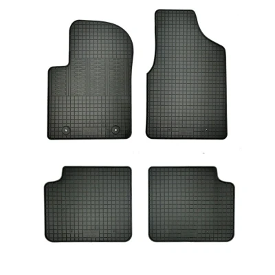Imagen de AutoStyle CK RFO04 Juego de alfombrillas suelo caucho macizo delante y detrás 4 negro FORD: KA+ Hatchback, KA Hatchback