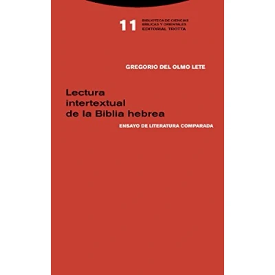 Imagen de Lectura intertextual DE la Biblia hebrea: Ensayo literatura comparada (BIBLIOTECA CIENCIAS bíblicas Y orientales) BIBLICAS ORIENT)