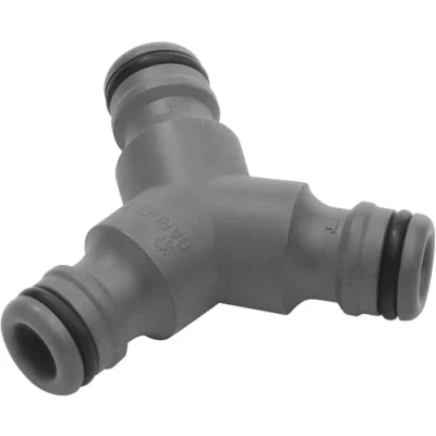 Imagen de Gardena 2934 20 Derivación Triple Y. Divide la Fuente de Agua en 2, pasando 19 mm (3/4&quot;) a 13 (1/2&quot;)