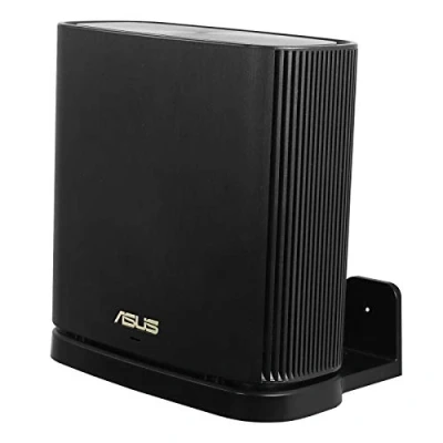 Imagen de BECEMURU Soporte de Pared para, ABS Huafly Stability Protector enrutador para ASUS ZenWiFi AC/AX Sistema WiFi 6 (CT8/XT8) (Negro, 1 Paquete)