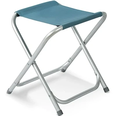 Imagen de Homecall Taburete de camping plegable aluminio (azul)