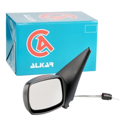Imagen de Espejo retrovisor Alkar 6137386 izquierda Ajuste por cable, plano para vehíc. con volante a la FORD: FIESTA Mk4, 4 norauto, oscaro,