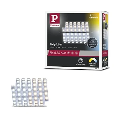 Imagen de Paulmann MaxLED 500 Tira IP44 2,5m blanco sintonizable