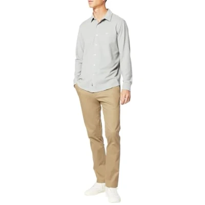 Imagen de Dockers Signature Khaki Slim Fit Pants, Chino para Hombre, Beige (British Khaki), 36W / 30L