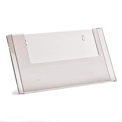 Imagen de Taymar Soporte para folletos en formato DIN A4 horizontal montaje pared/soporte de pared